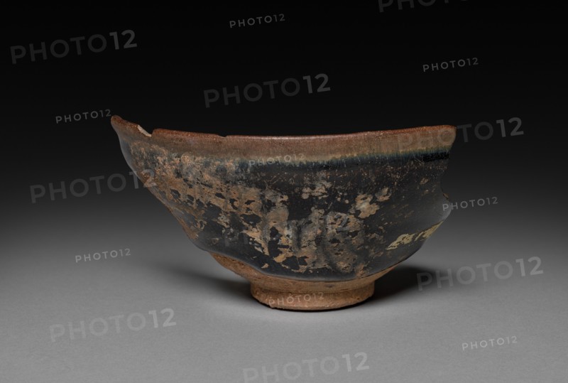 Shard of Tea Bowl: Jian ware, 960-1279. Creator: Unknown.