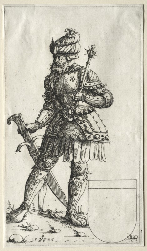 Sigismund II, King of Poland, 1546. Creator: Augustin Hirschvogel (German, 1503-1553).