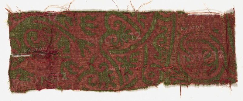 Silk Fragment, 13th century. Creator: Unknown.