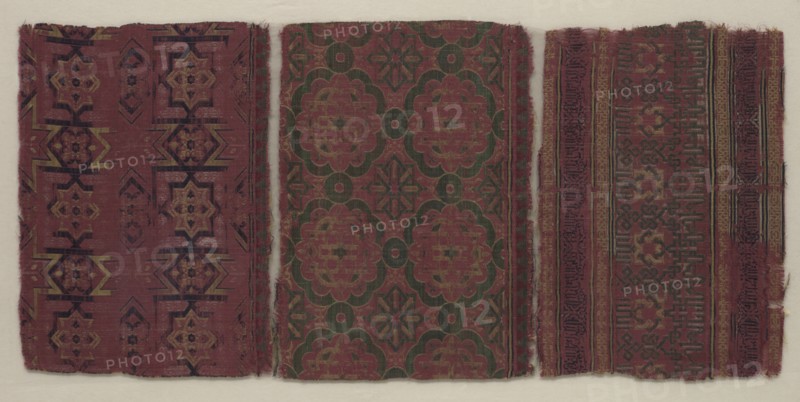 Silk Fragment, 14th century. Creator: Unknown.