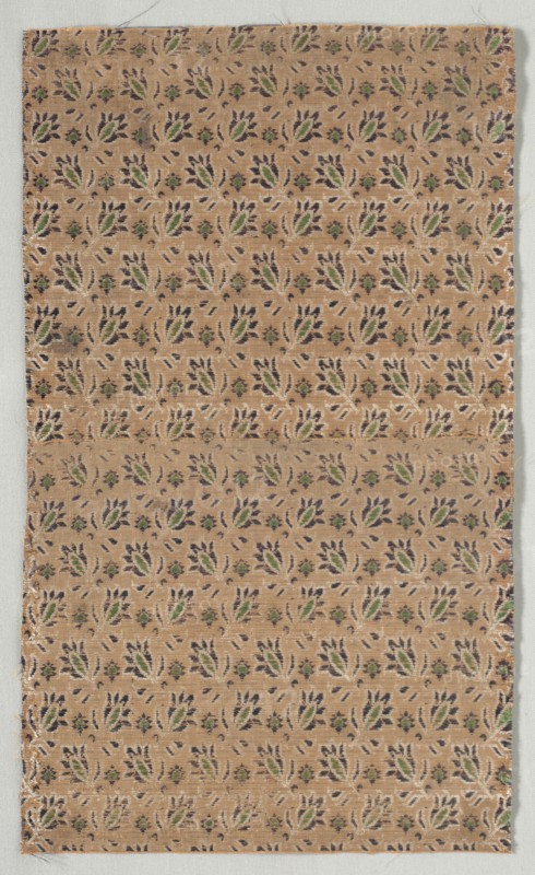 Silk Fragment, early 1600s. Creator: Unknown.