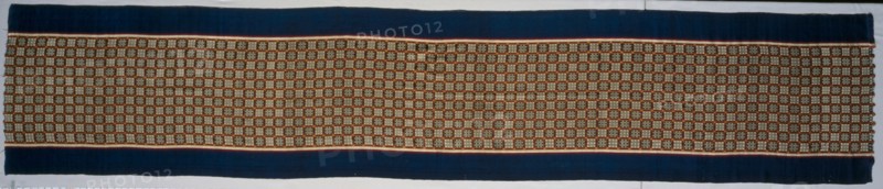 Silk Portiere , 1800s. Creator: Unknown.