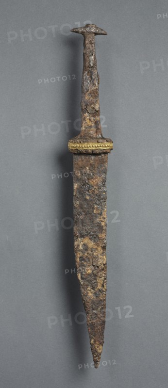 Single-Edged Knife (Scramasax), 600s. Creator: Unknown.