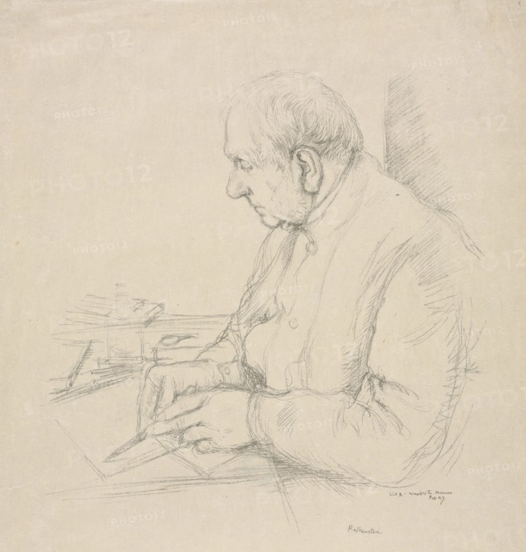 Sir Francis Seymour Haden, 1897. Creator: William Rothenstein (British, 1872-1945).