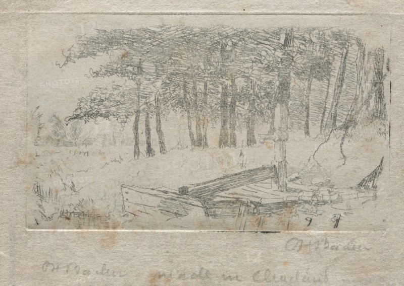 Sketch from Nature, 1879. Creator: Otto H. Bacher (American, 1856-1909).