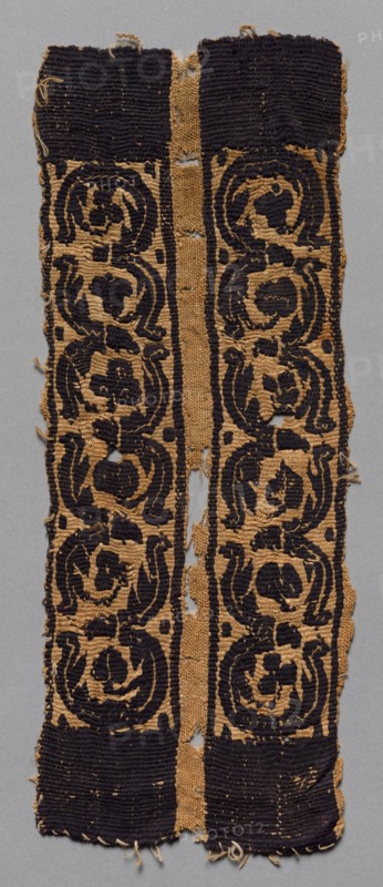Sleeve Band from a Tunic, 400s - 500s. Creator: Unknown.
