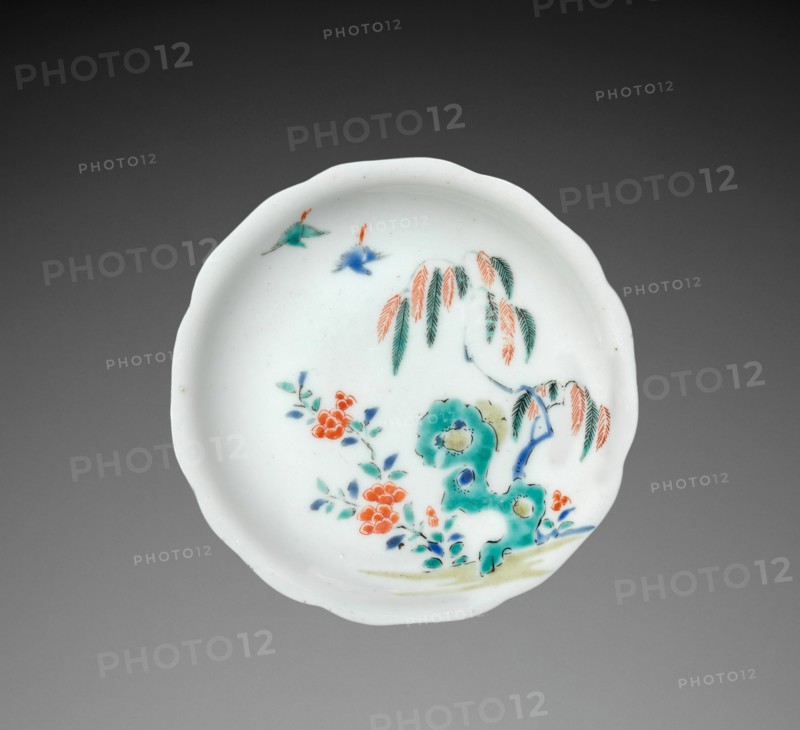 Small Dish: Kakiemon Type, 1700s. Creator: Unknown.