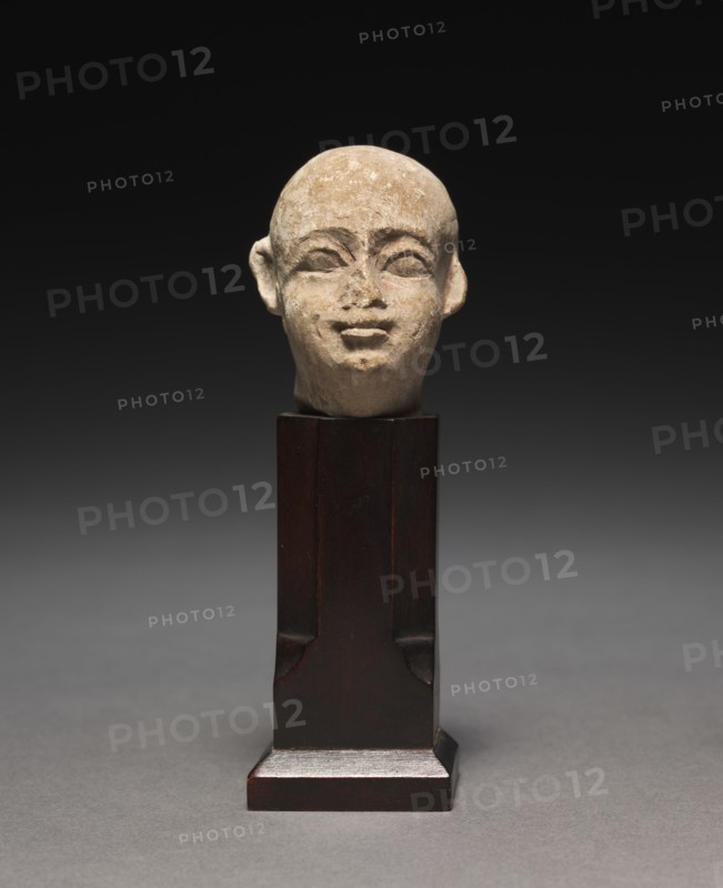 Small Head of a Man, 305-30 BC. Creator: Unknown.