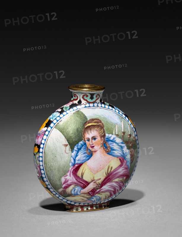 Snuff Bottle with Stopper, 1736-1795. Creator: Unknown.
