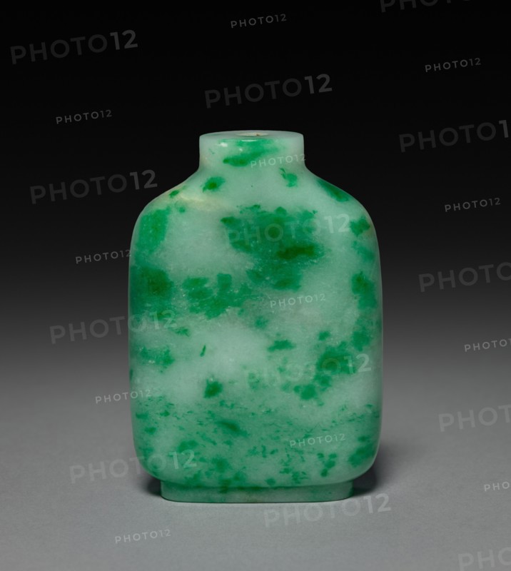 Snuff Bottle with Stopper, 1800s. Creator: Unknown.