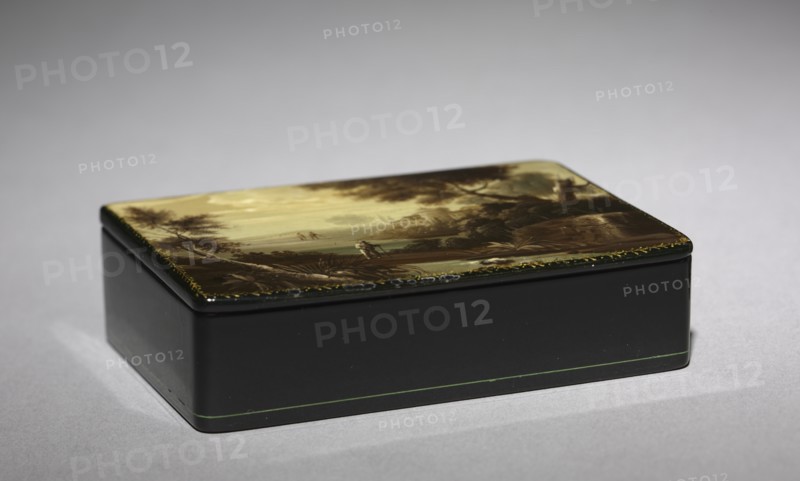 Snuff Box, 1800s. Creator: Lukutin Factory (Russian).