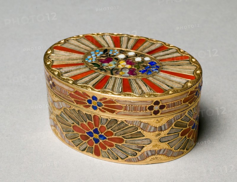 Snuff Box, c. 1780-1790. Creator: Johann Christian Neuber (German, 1736-1808).