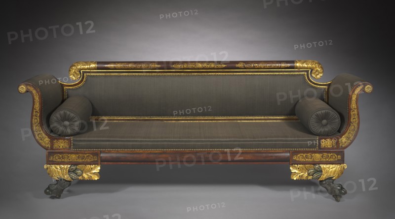 Sofa, c. 1820. Creator: Unknown.