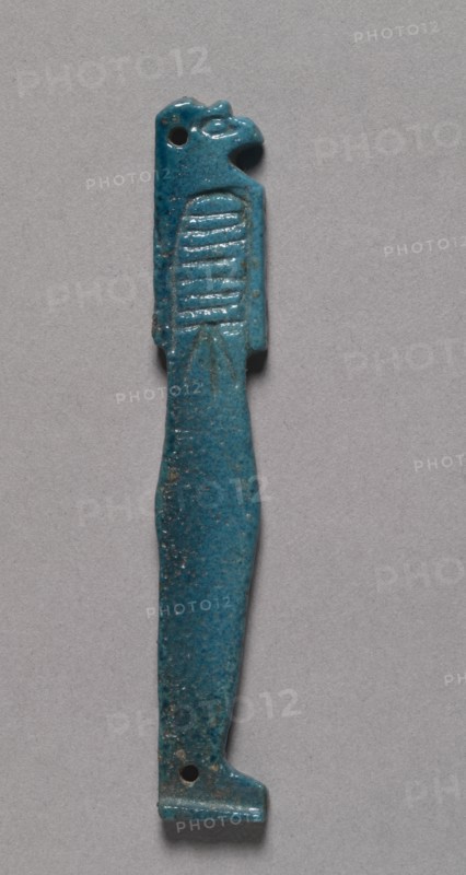Son of Horus Amulet, 664-525 BC. Creator: Unknown.