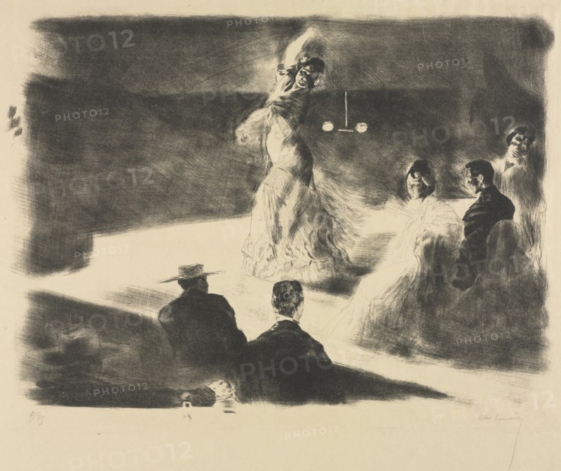 Spanish Dancer. Creator: Alexandre Lunois (French, 1863-1916).