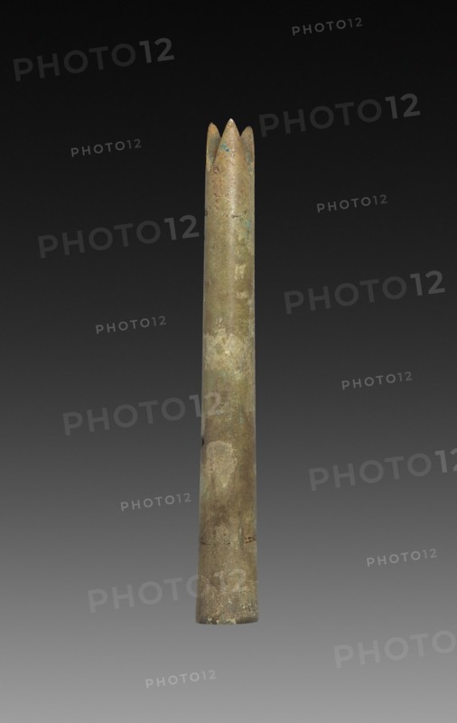 Spear with Three Points, Zhou dynasty (1045-256 BC). Creator: Unknown.