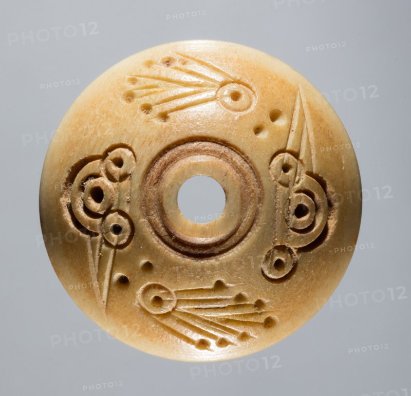 Spindle Whorl, 700s - 900s. Creator: Unknown.