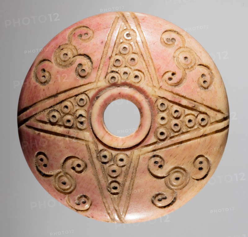 Spindle Whorl, 700s - 900s. Creator: Unknown.