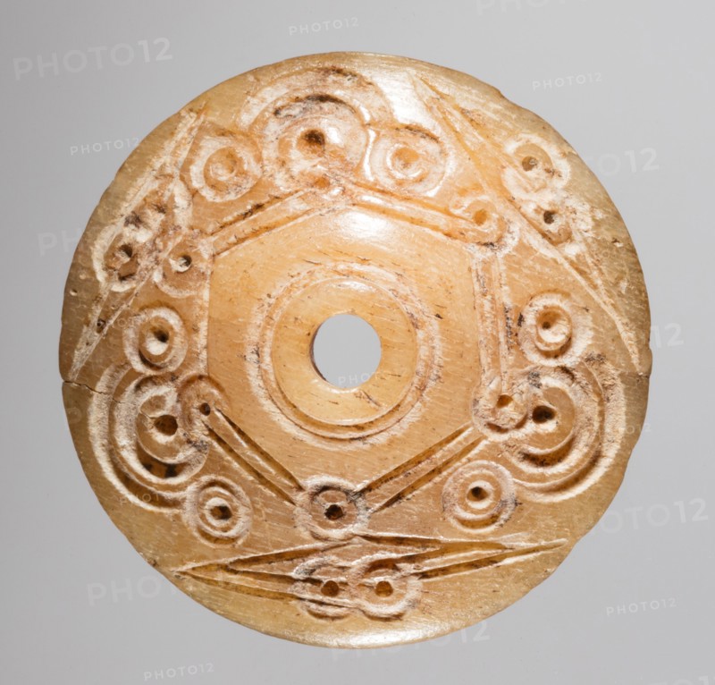 Spindle Whorl, 700s - 900s. Creator: Unknown.