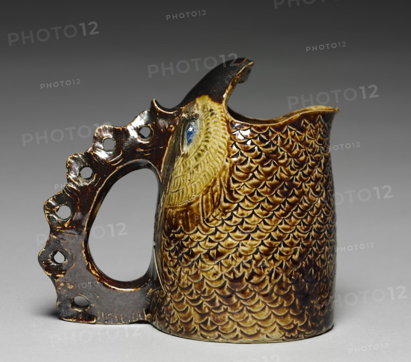 Spoon Warmer, c. 1880. Creator: Robert Wallace Martin (British, 1843-1923); Martin Brothers (British).
