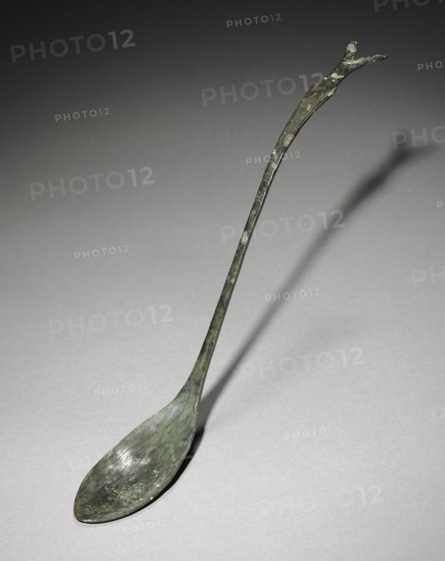 Spoon with Fish-Tail Design, 918-1392. Creator: Unknown.