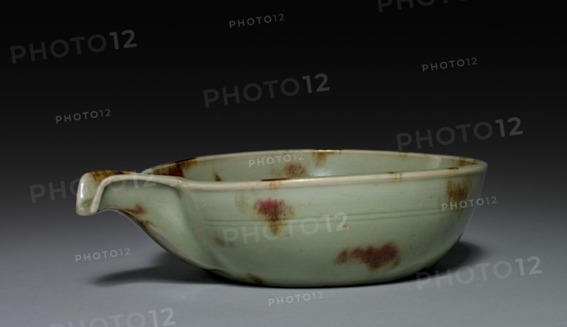 Spouted Bowl: Longquan Ware, 14th Century. Creator: Unknown.