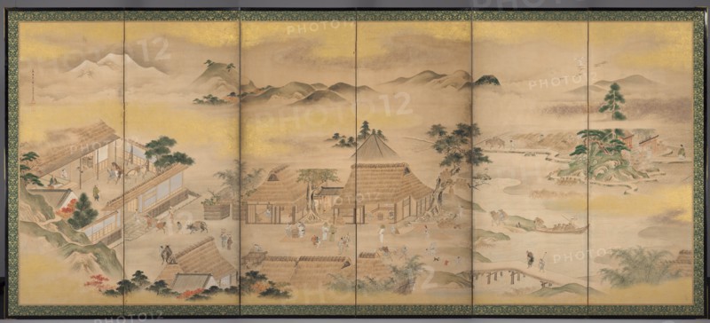 Spring and Autumn Farming (Autumn), 1700s. Creator: Ko Sukoku (Japanese, 1730-1804).