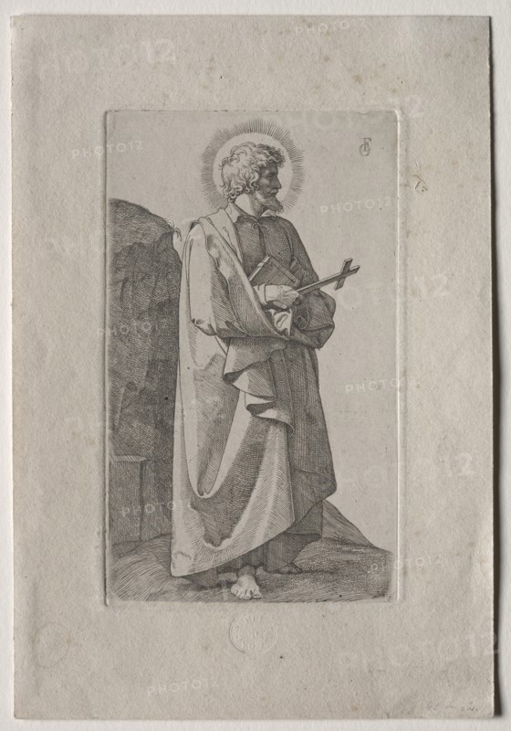St. Philip Neri , 1826. Creator: Johann Friedrich Overbeck (German, 1789-1869); Carl Schulze.