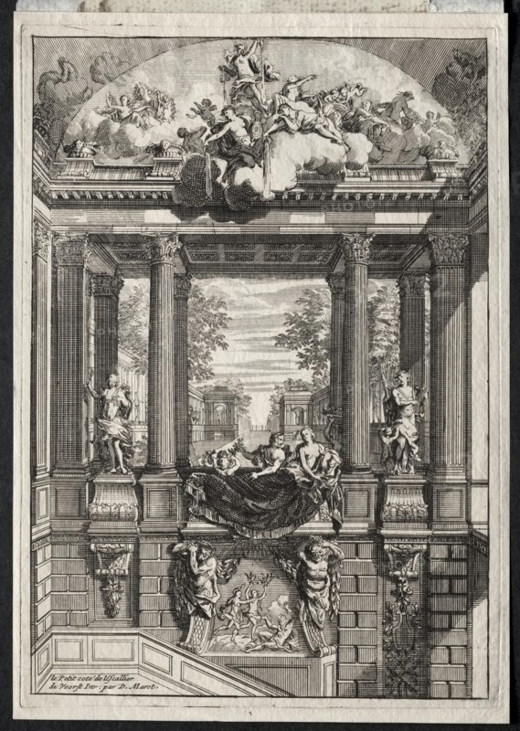 Staircase at the Palace of Voorst in Holland. Creator: Daniel Marot (French, 1655-1718).
