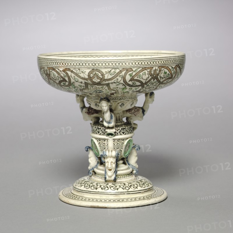 Standing Cup, c. 1540-1560. Creator: Saint-Porchaire (French).