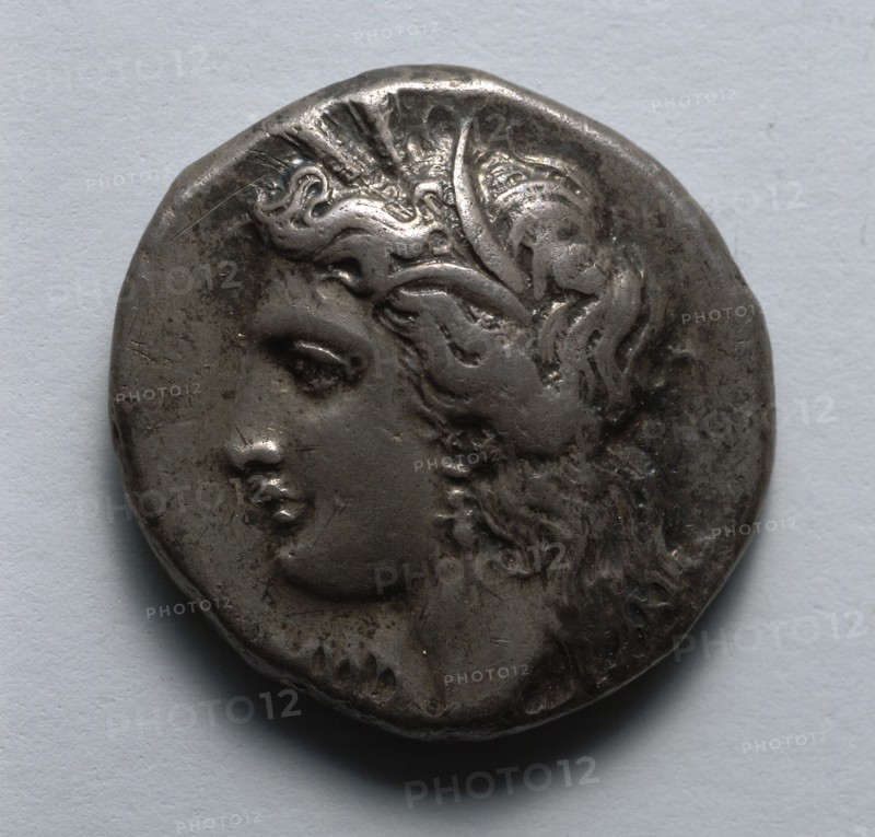 Stater: Demeter (obverse), 330-300 BC. Creator: Unknown.