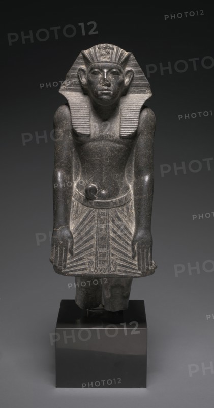 Statue of Amenemhat III, c. 1859-1814 BC. Creator: Unknown.