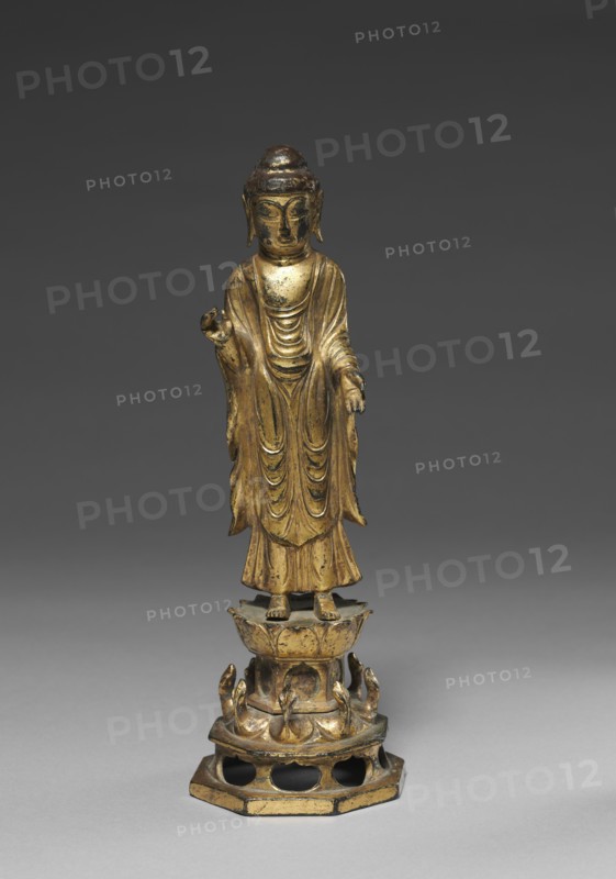 Statue of Amitabha, 800s. Creator: Unknown.