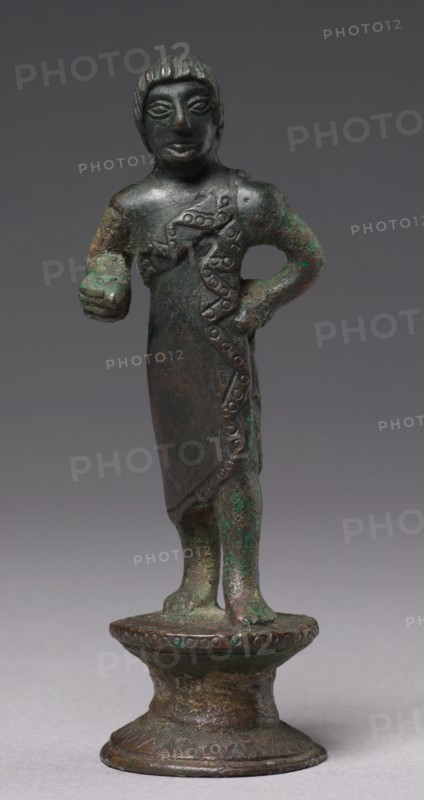 Statuette of a Youth, c. 520-500 BC. Creator: Unknown.