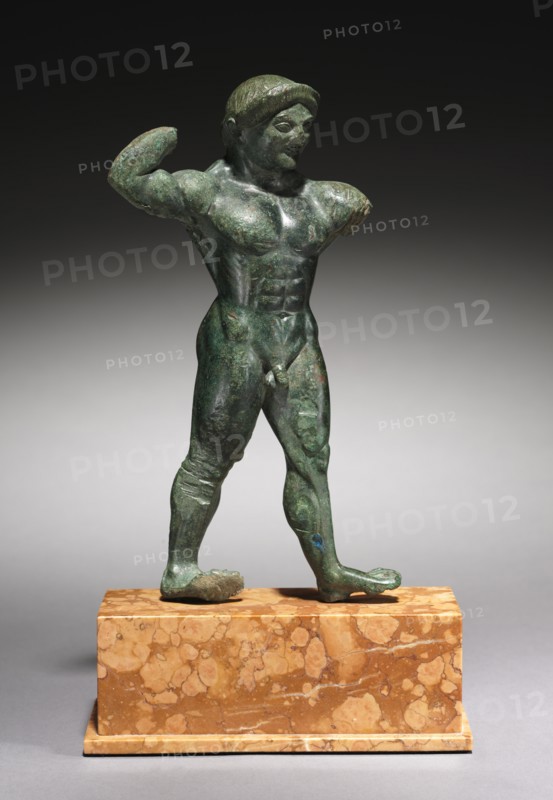 Statuette of an Athlete, 510-500 BC. Creator: Unknown.