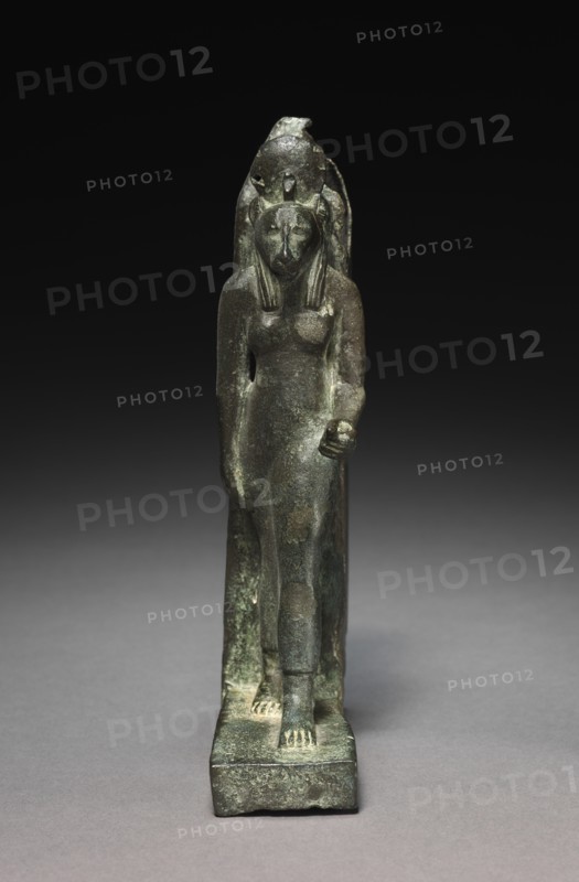 Statuette of Sekhmet, 664-525 BC. Creator: Unknown.