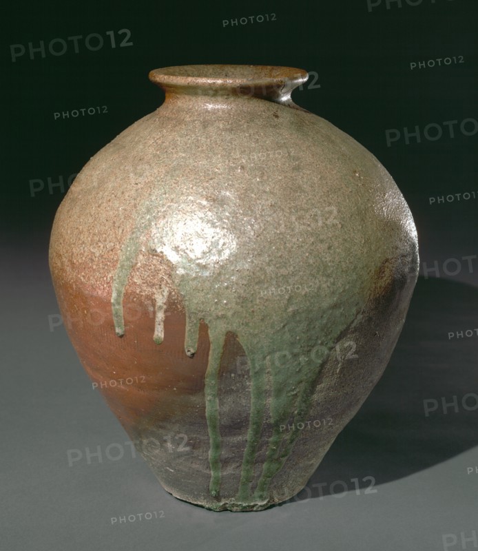 Storage Jar: Tamba Ware, 1400s. Creator: Unknown.