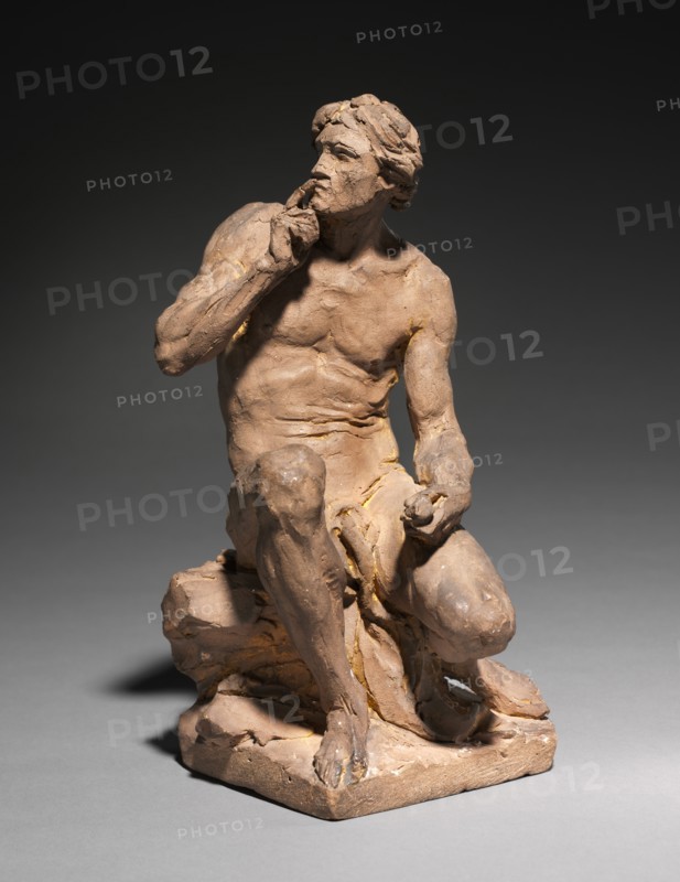 Study for "Silence" , c. 1780-89. Creator: Louis-Philippe Mouchy (French, 1734-1801), attributed to.