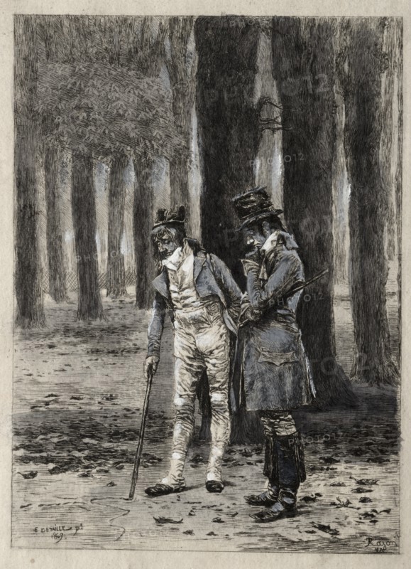 Study of Two Figures. Creator: Paul Rajon (French, 1842/43-1888).