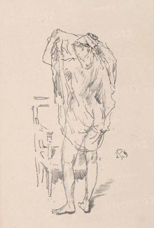 Study, 1895. Creator: James McNeill Whistler (American, 1834-1903).