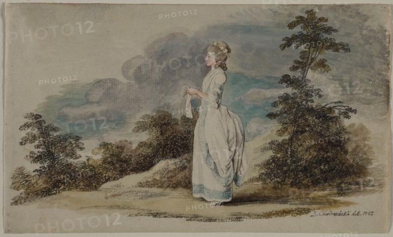 Susanne (The Artist's Daughter at the Age of Twenty-One), 1782. Creator: Daniel Chodowiecki (German, 1726-1801).
