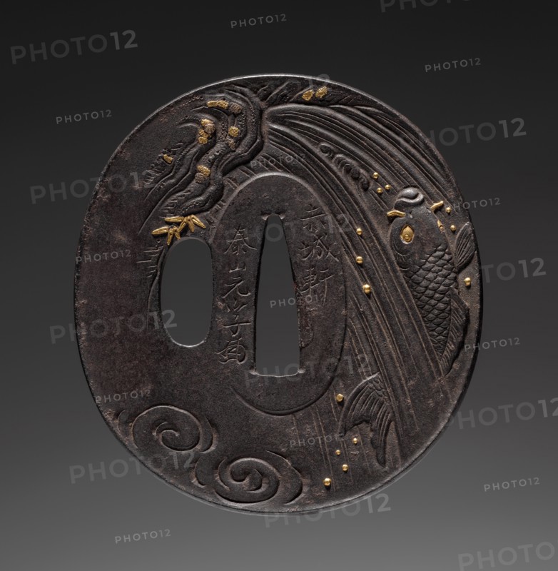 Sword Guard, 1740-1829. Creator: Sekijoken Taizan Motozane (Japanese, 1740-1829).