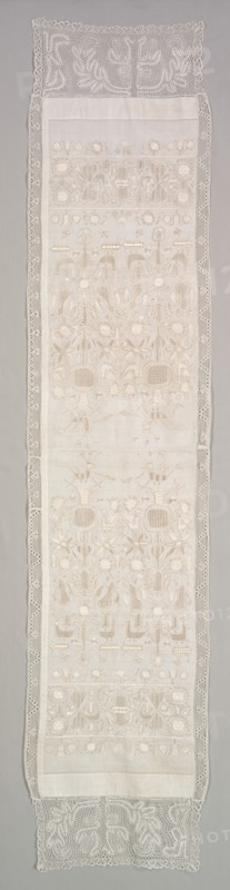 Table Runner, c 1800s. Creator: Unknown.