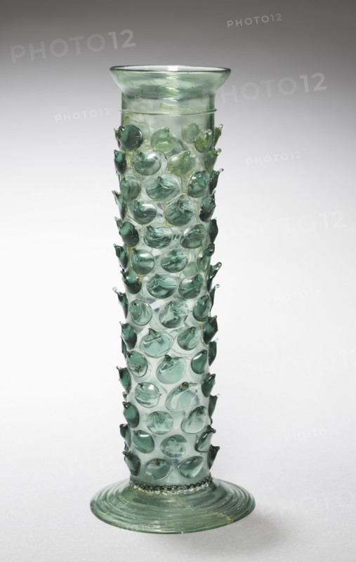 Tall Beaker with Prunts (Stangenglas), late 1400s. Creator: Unknown.