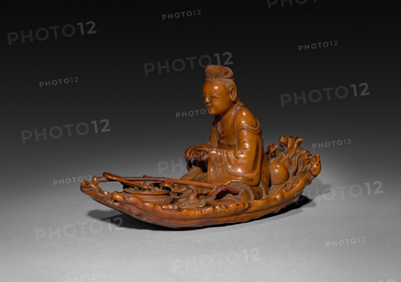 Taoist Immortal He Xiangu, 1700s. Creator: Unknown.