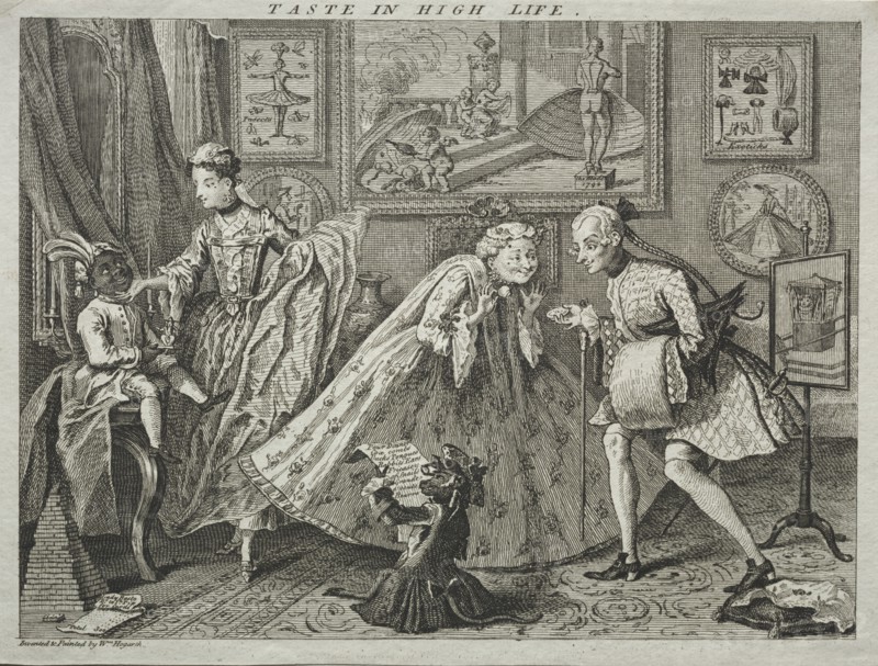 Taste in High Life, 1746. Creator: William Hogarth (British, 1697-1764), after a design by.