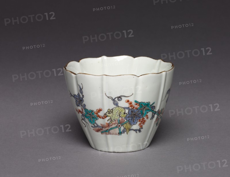 Tea Cup, c. 1730. Creator: Chantilly Porcelain Factory (French).