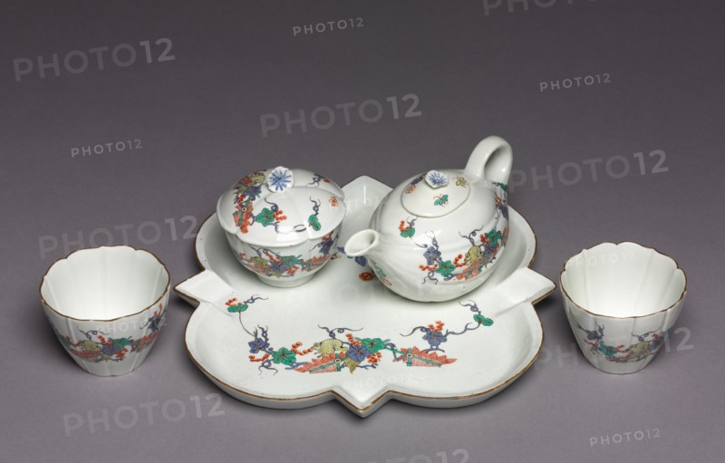 Tea Service (Déjeuner), c. 1730. Creator: Chantilly Porcelain Factory (French).
