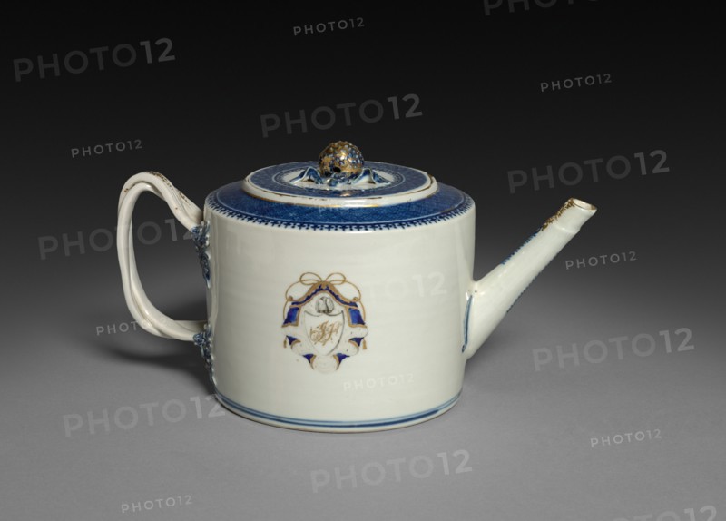 Teapot, c. 1775-1800. Creator: Unknown.