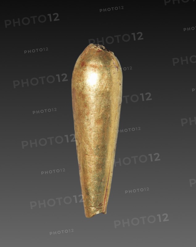 Teardrop-Shaped Bead, 1980-1801 BC. Creator: Unknown.